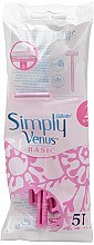 Kup Jednorazowe maszynki do golenia - Gillette Simply Venus 2 Basic