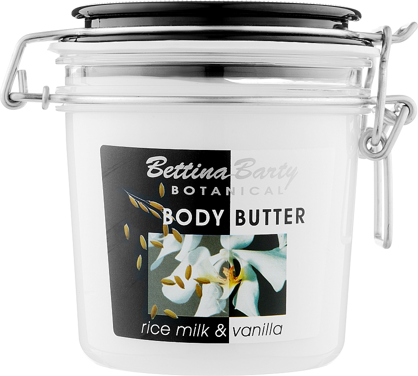 Olejek do ciała - Bettina Barty Botanical Body Butter Rice Milk & Vanilla — Zdjęcie N1