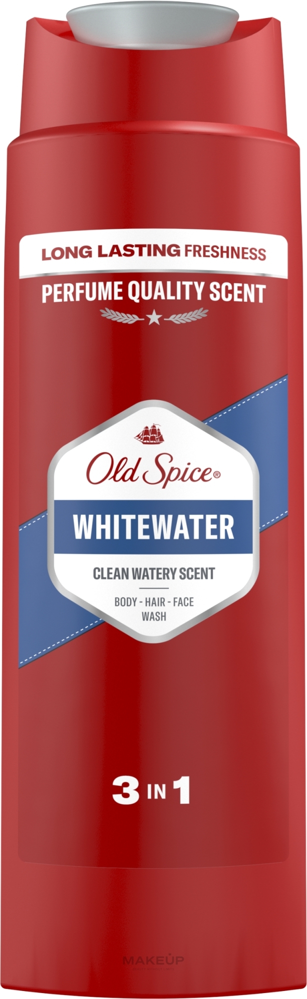 Żel pod prysznic dla mężczyzn - Old Spice Whitewater 3 In 1 Body-Hair-Face Wash — Zdjęcie 250 ml