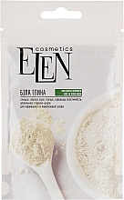 Kup Biała glinka do włosów z wyciągiem z zielonej herbaty i aloesem - Elen Cosmetics
