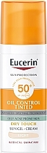Kup Żel-krem tonujący do twarzy - Eucerin Oil Control Dry Touch Tinted Sun Gel-Cream Light SPF50+