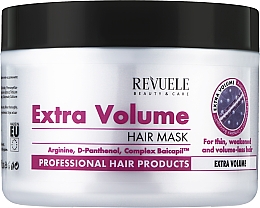 Kup Maska do włosów przywracająca objętość - Revuele Professional Hair Products Extra Volume Hair Mask