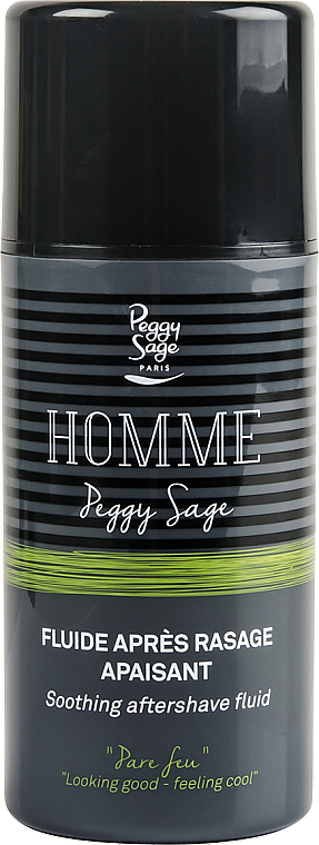 Płyn po goleniu - Peggy Sage Homme Soothing Aftershave Fluid — Zdjęcie N1