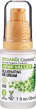 Kup Odmładzający krem ​​pod oczy z olejem z nasion konopi - Organix Cosmetix Hemp Valley Rejuvenating Eye Cream