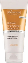 Łagodny peeling drobnoziarnisty do twarzy - Bielenda Professional Lipid Care Delicate Fine-Grained Smoothing Face Scrub — Zdjęcie N1