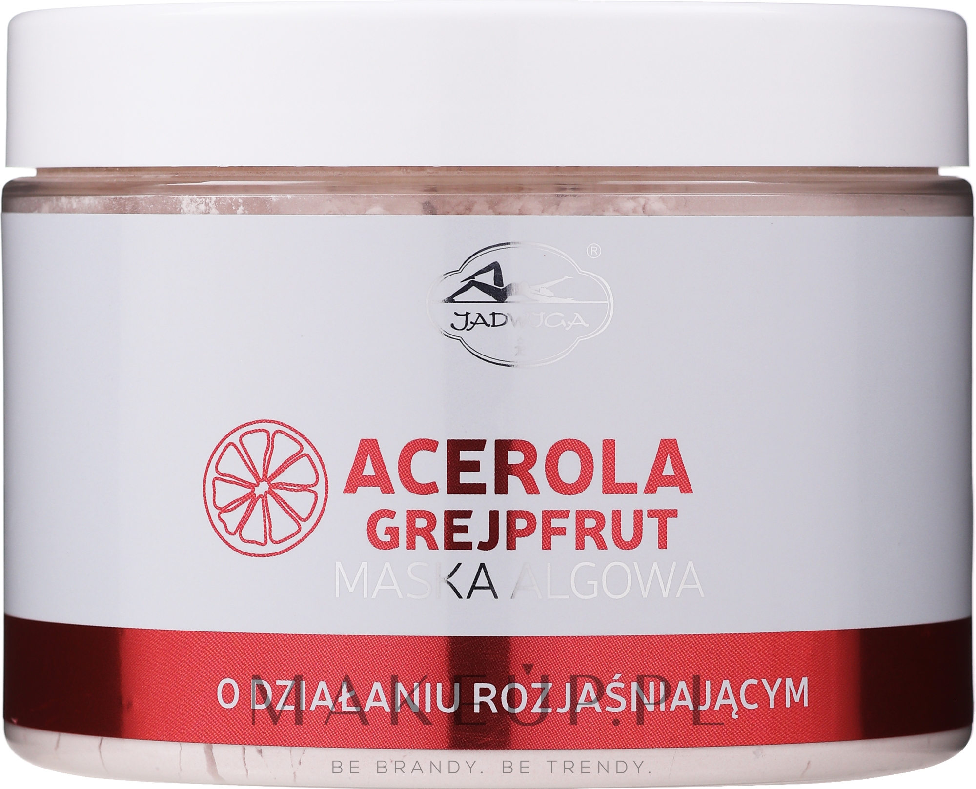 Rozjaśniająca maska algowa do twarzy Acerola i grejpfrut - Jadwiga Acerola And Grapefruit Face Mask — Zdjęcie 500 ml