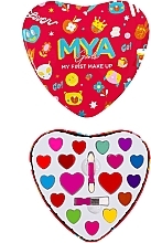 Paleta do makijażu dla dzieci - MYA Cosmetic Girls My First Make Up Heart — Zdjęcie N2