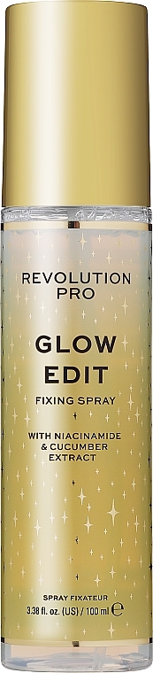 Utrwalacz makijażu - Revolution Pro Glow Edit Setting Spray — Zdjęcie N1