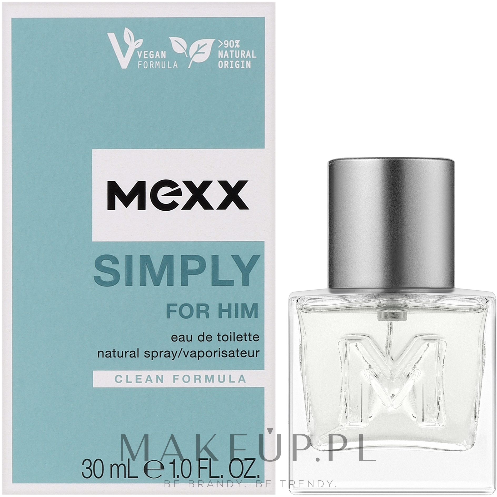 Mexx Simply For Him Eau - Woda toaletowa dla mężczyzn — Zdjęcie 30 ml