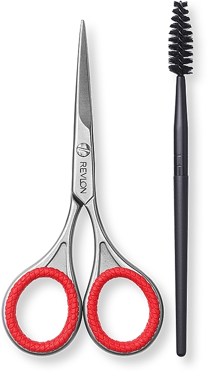 Zestaw do korekty brwi - Revlon Brow Shaping Scissor and Brush Set — Zdjęcie N2