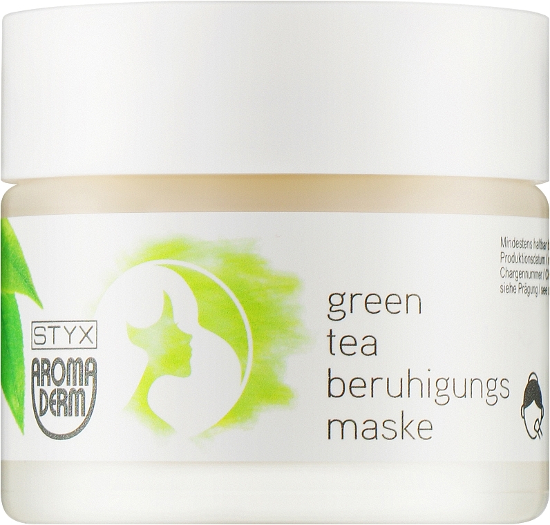 Kojąca maseczka do twarzy - Styx Naturcosmetic Aroma Derm Green Tea Calming Mask — Zdjęcie N1