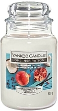 Świeca zapachowa w słoiku - Yankee Candle Home Inspiration Pomegranate Coconut — Zdjęcie N1