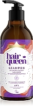 Szampon do skóry głowy i włosów wysokoporowatych - Hair Queen Shampoo — Zdjęcie N1