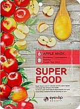 Maska w płachcie z ekstraktem z jabłka - Eyenlip Super Food Apple Mask — Zdjęcie N2