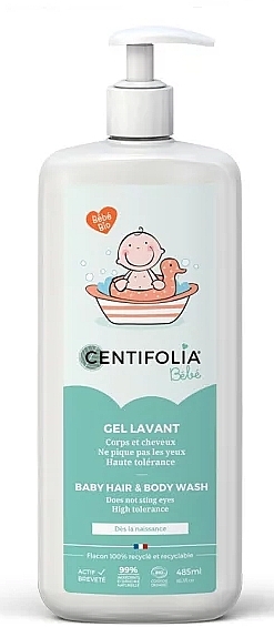 Żel do mycia ciała i włosów dla niemowląt - Centifolia Baby Hair & Body Wash — Zdjęcie N1