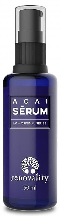 Serum do twarzy z jagodami Açai - Renovality Original Series Acai Serum — Zdjęcie N1