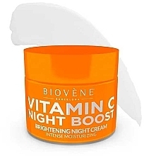 Rozjaśniający krem na noc Witamina C - Biovene Vitamin C Night Boost Brightening Night Cream — Zdjęcie N2
